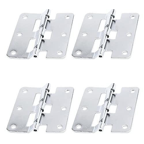 Antrader Take-Apart/Lift Off Hinge Door Hinges Chrome Flight Case Detachable Hinge Link 3" X 2.68" Pack Of 4 #TOP14