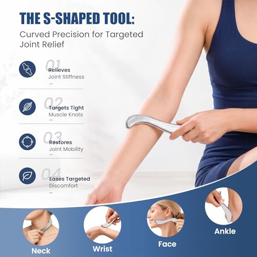 Stainless Steel Muscle Scraper Tool