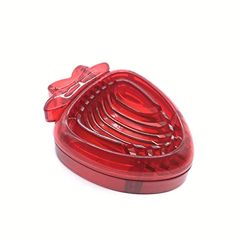 WIUSOODE Cortador de morango cortador de banana ferramenta de cozinha gadget de frutas