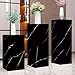 DCYEQRQ Black Pedestal Backdrop Stand, Stylish Flower Or Cake Holder for Weddings, Birthdays, Or As A Display Cube Rack for All Events (Black 40x40x60cm)