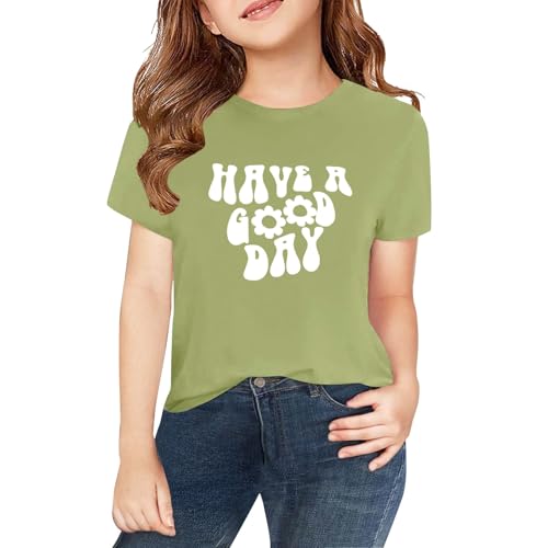 sfdgfhyf Children's Short Sleeved Spring Summer and Autumn Children's Boys and Girls 2D Personalized Printing