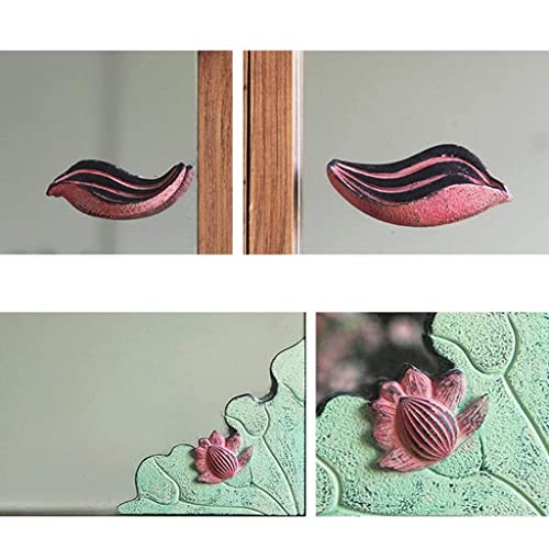 ROLTIN Bathroom Wall Mounted Cabinet, Storage Organizer Bathroom Mirror Cabinet Wall Hanging Cabinet with Rack - Afbeelding 6