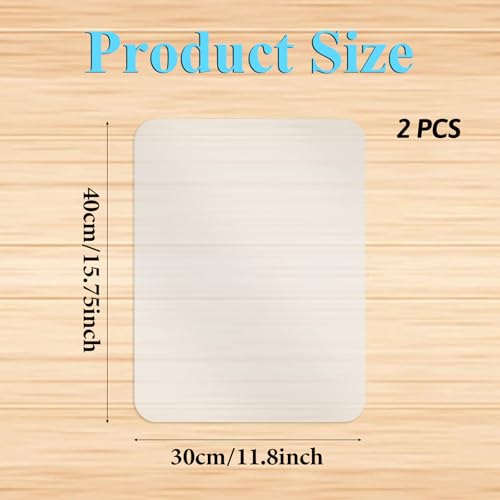 Jeffdad 2Pcs Plastic Placemats Table Mats - Image 2