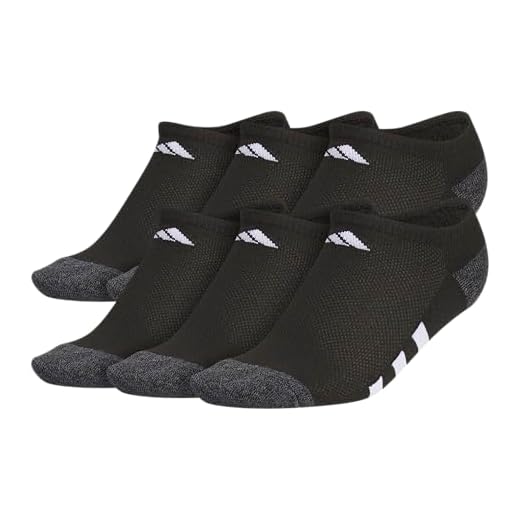 Athletic Cushioned No Show Socks (6-Pairs) for Kids, Boys and Girls - durable, breathable low-profile fit