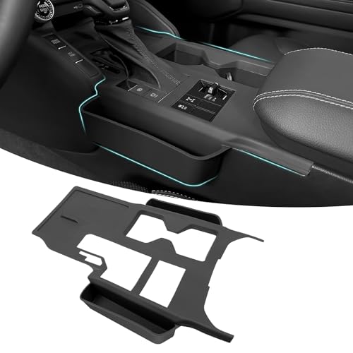 OUSUWO Center Console Side Storage Box Organizer Tray Compatible with