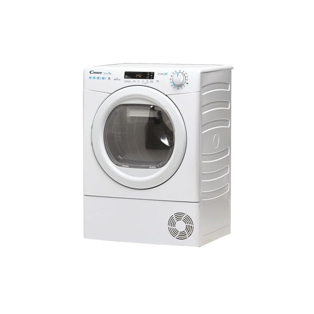 Candy CSO H8A2DE-S - Asciugatrice pompa di calore, 8 kg, Connettività Wifi, Classe Energetica A++