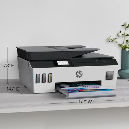 HP Smart Tank Plus 651 Wireless All-in-One Printer, Ink Tank Printer-for-Home Use, up to 2 Years of Ink in Bottles, Auto Document Feeder, Mobile Print, Scan, Copy, Fax (7XV38A) - Image 6