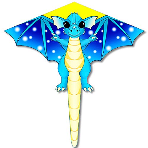 Okyaios Dinosaur Kite Beginner Kites For Kids & Adults Easy To Assemble & Fly Kite For Beach Games Park Outdoor Activities With Single Line String #TOP8