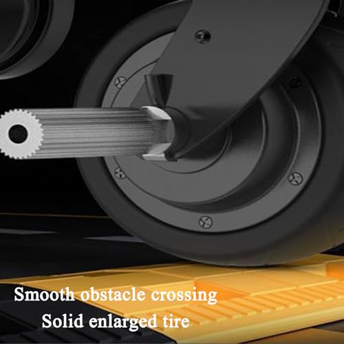 Smart Electric Riding Box, A Luggage Box That Can Be Ridden Or Walked, 20-Inch Travel Cabin Box, Automatic Telescopic Riding Box,Black4