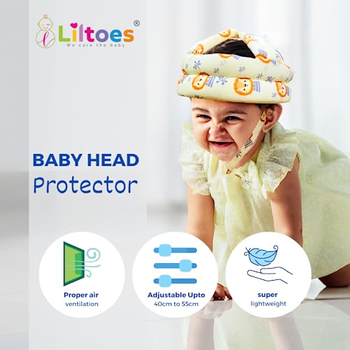 Image of LILTOES Baby Head Protector for Safety of Kids 6M to 3 Years- Baby Safety Helmet with Proper Air Ventilation & Corner Guard Protection (Chuby Cub)