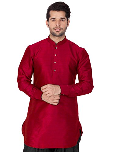 Image of VM Men's Silk Blend Ethnic Shirt