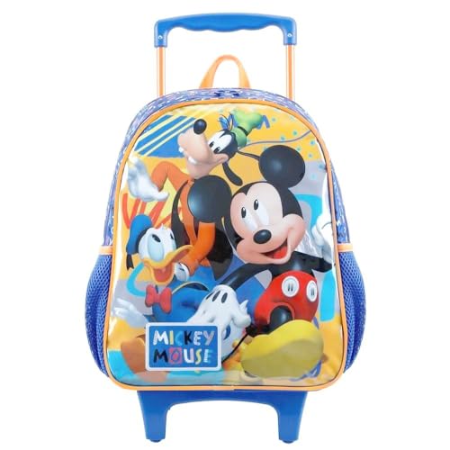 Mochila Infantil com Rodinha, Mickey X1, Xeryus