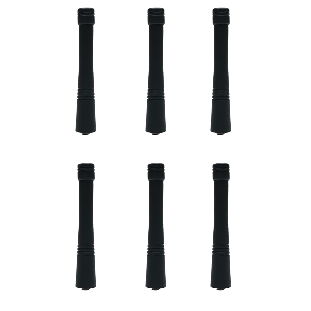 TDYU HAD9742A VHF 146-174MHz Antenna for Motorola CP200 CP200D HT1550 HT750 HT1250 HT600 GP300 GP340 GP88S GP380 GP328 P110 PR400 P1225 CT250 Walkie Talkie 6Pack