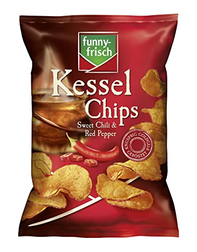funny-frisch Kessel Chips Sweet Chili & Red Pepper, 120 g