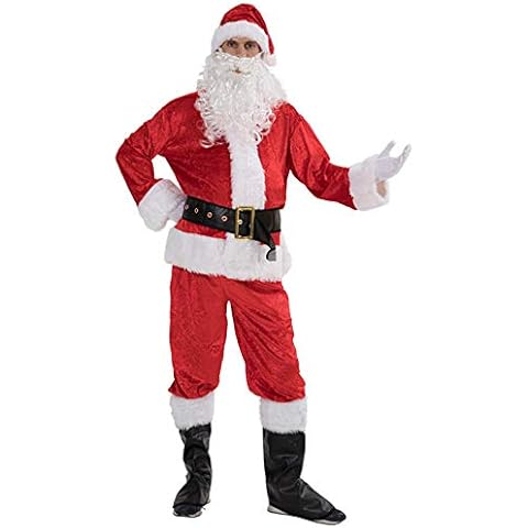 Niceyoeuk Deluxe Santa Claus Costume Set Cover