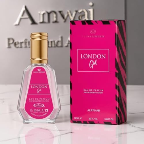 Image of LONDON GIRL - 50ml Eau De Parfum (EDP) Perfume Spray for Women | Floral Fruity Gourmand Fragrance | Long Lasting Feminine Perfume