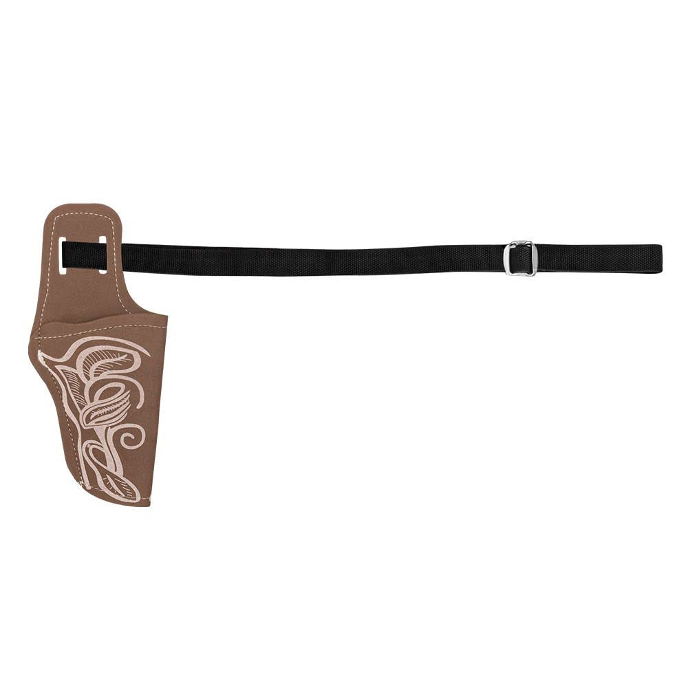 Boland 54383 Zestaw kowbojski (pistolet i pasek z uzdrą), wielokolorowy, 23 cm / 100 cm