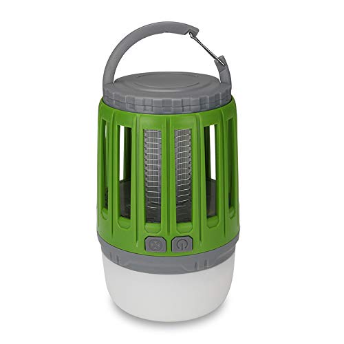 MAYSAK Portable LED Camping Lantern UV LED Light 2 in 1 Waterproof USB Rechargeable COB Flashlight Adjustable Brightness for Indoor Outdoor Tent Camping Hiking Fishing