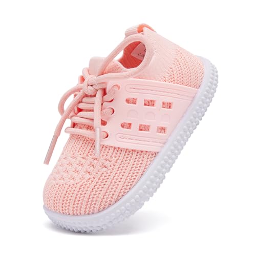 Image of BMCiTYBM Baby Shoes Boy Girl Infant Sneakers Non-Slip First Walkers 6 9 12 18 24 Months