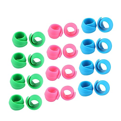 Serre-bobines de couture en silicone souple et réutilisable pour fixer le fil sans effort