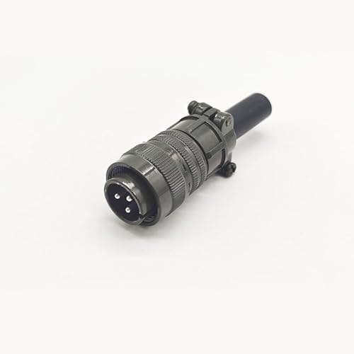 BOUUNCIY MIL-DTL-5015 Series Circular Connector, MS3106A16-10P 3 Pin Male Industrial Connectors Solder Termination, Box Mounting, 16-10 Insert Arrangement, 16 Shell Size, 3 Contacts