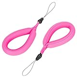 Waterproof Camera Float, Waterproof Float Strap for Underwater Camera and Waterproof Life Pouch Case for Waterproof Underwater Camera Camcorders Phones (2020,Pink)