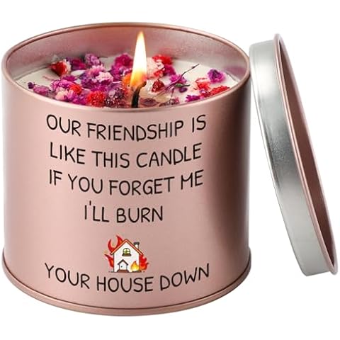 CadeauJoie Lavender Scented Jar Candle Cover
