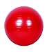 Lovelegis Pelota de Gimnasia Inflable - Gimnasia - 45 cm de diámetro - Yoga - Pilates - Entrenamiento - Deporte - Gimnasio - Ejercicio - Masaje - Equilibrio - Postura - Rojo - Idea