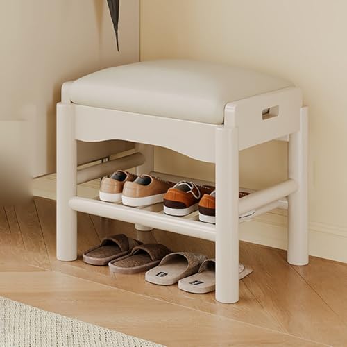Banc d'entrée avec étagère à chaussures pour optimiser le rangement