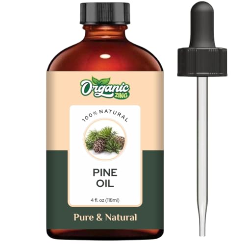 Image of Organic Zing Pine (Pinus) Oil | Pure & Natural Essential Oil for Aroma, Skincare & Massage - 118ml /3.99fl oz