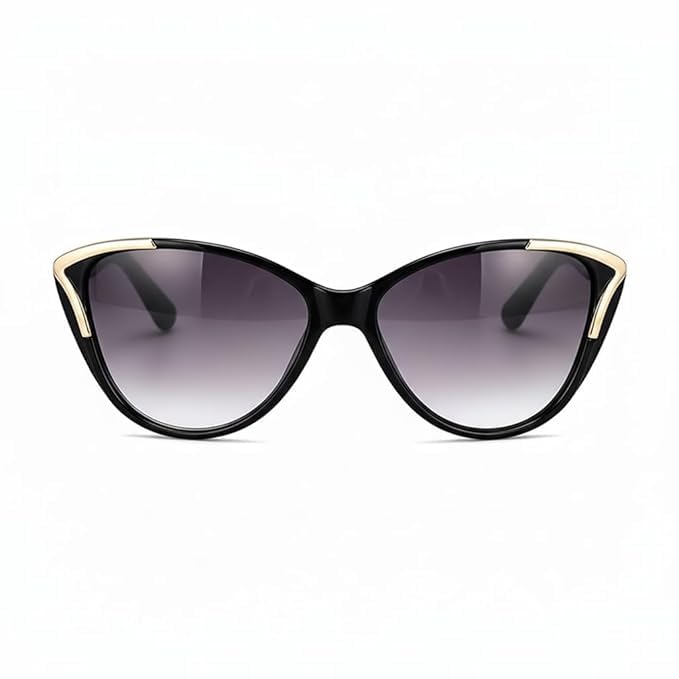 Image of Cat Eye Sunglasses for Women | UV400 Protection Trendy Style Shades | Lightweight Fashion Eyewear for Travel, Driving & Everyday