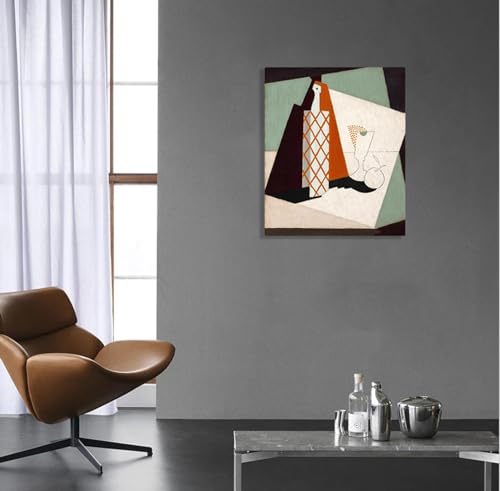 Diego Rivera Composition Cubiste id&eacute;e cadeau tableau de collection sur toile 70x90cm