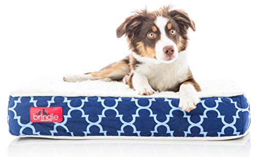 brindle waterproof dog bed