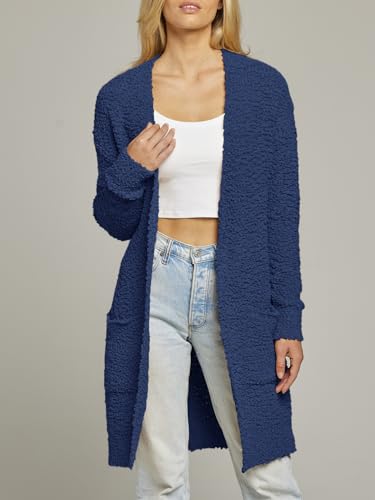  MEROKEETY Women's Chunky Knit Sweater Cardigan Coat
