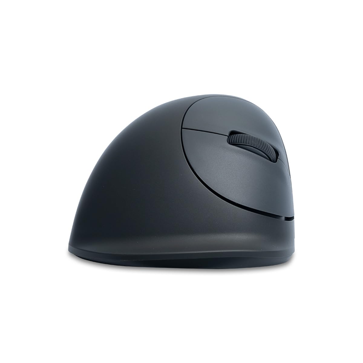 R-Go HE Basic - Mouse ergonomico senza fili, Bluetooth 5.0, ricaricabile, design verticale, 1600 DPI e 3 pulsanti, previene gomito del tennista/braccio RSI, per Windows/Mac, nero