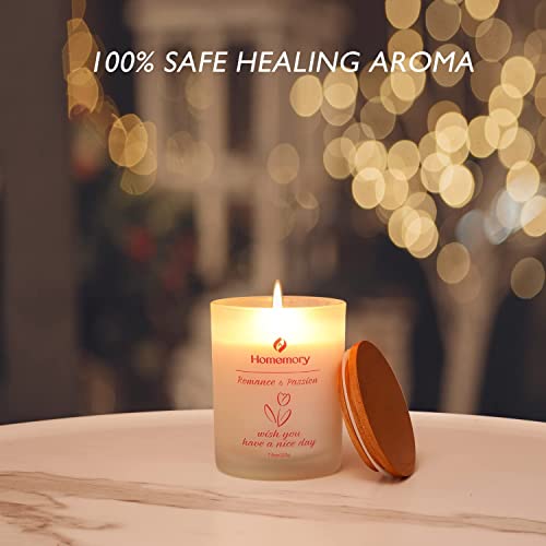 Tulip & Rose Scented Candles For Women, Candles For Home Scented, Natural Non-Toxic Soy Candles With Essential Oils, Aromatherapy Candles For Home Scented, Candle Gifts For Women, Spring Jar Candles #TOP7