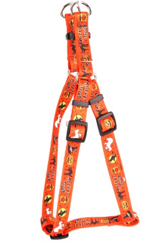 Image of Yellow Dog Design Step-In Harness, Medium, Trick or Treat