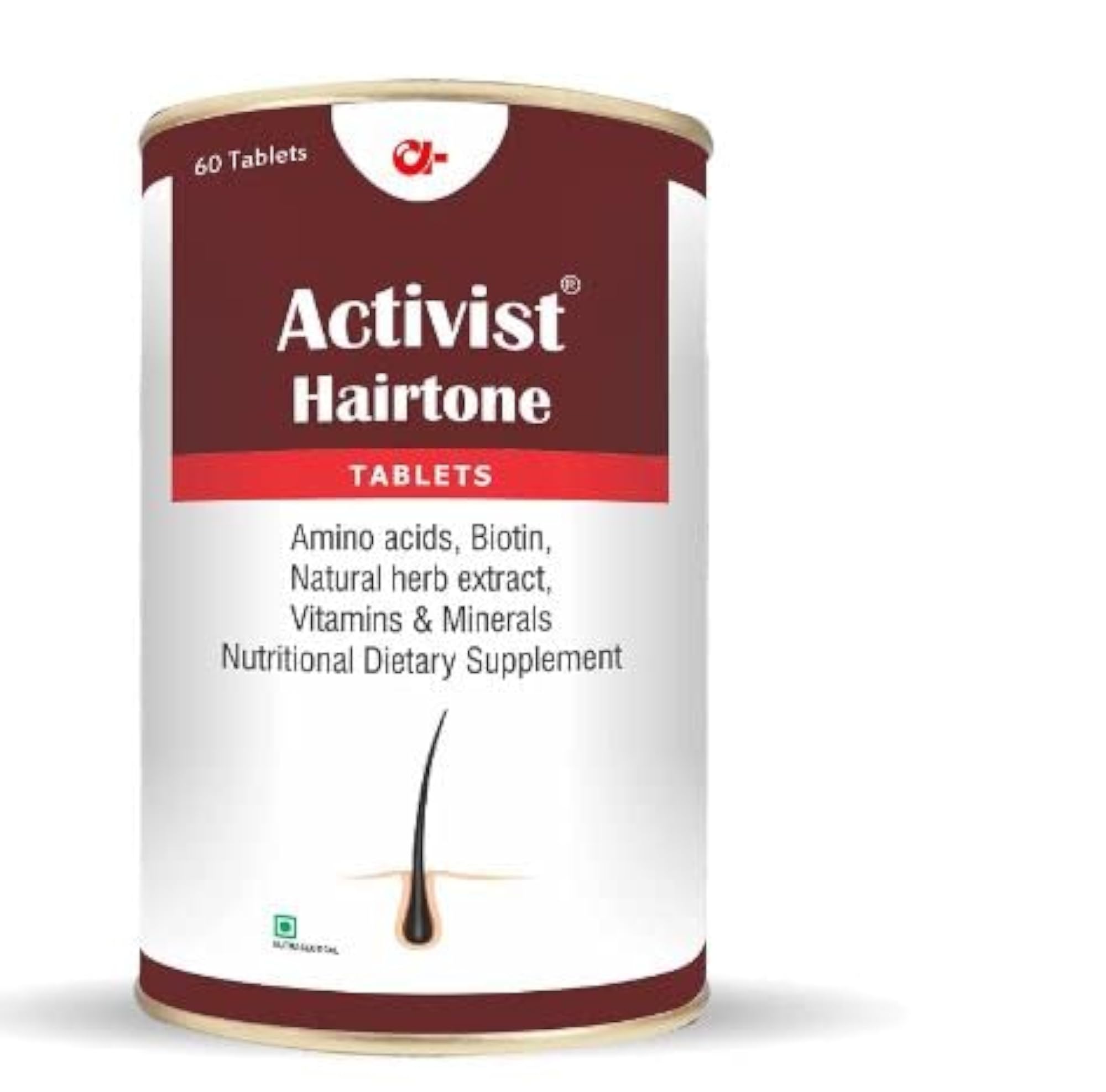 Activist Hairtone 60 Tablet Bottle & Activist Cal Tablets Comb