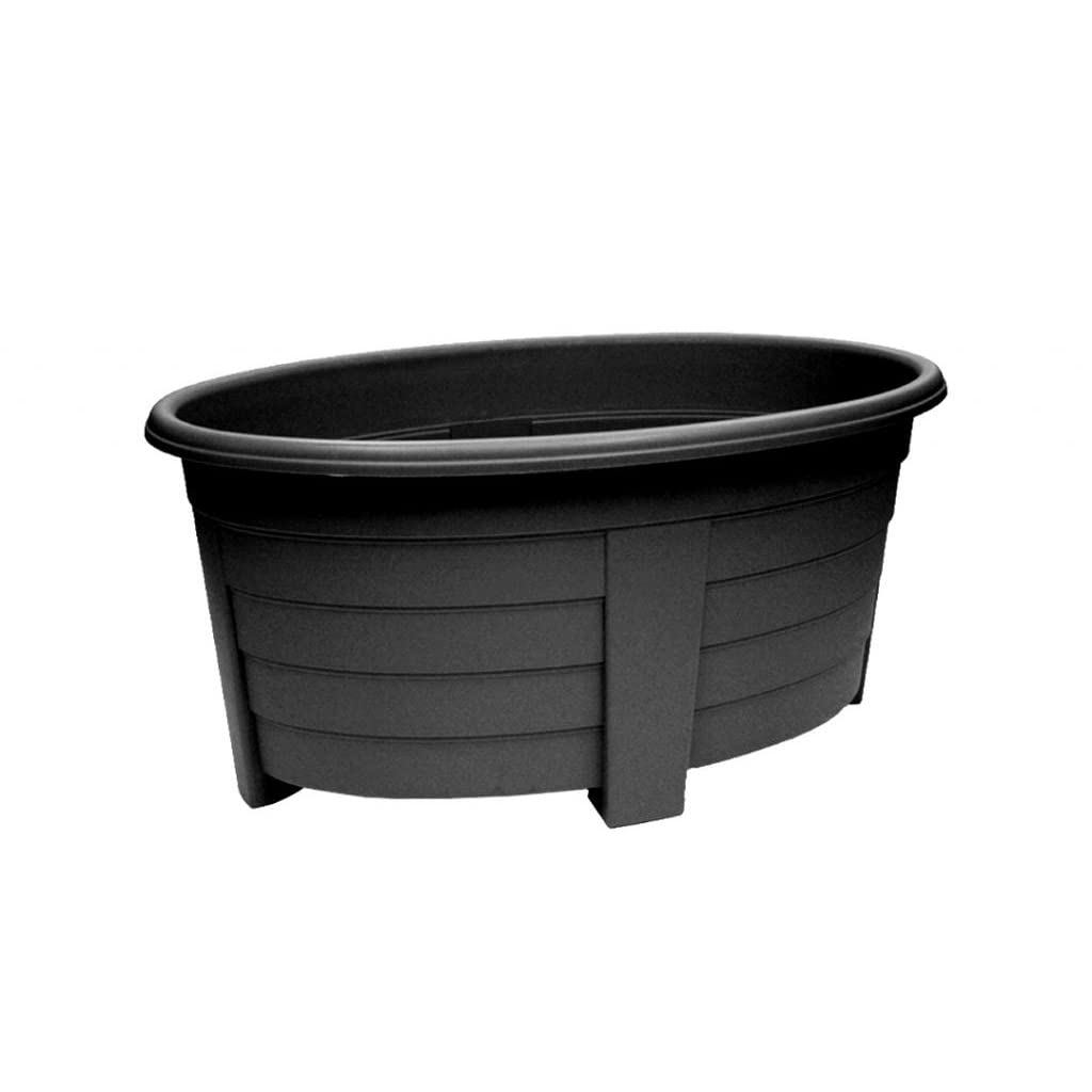 Vaso Rune in terracotta per uso interno ed esterno Colore: Blu