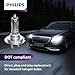 Philips Automotive Lighting 9005 NightGuide Platinum Premium Upgrade Automotive Replacement Headlight Bulb, Fits Select High Beam, Low Beam, and Fog Positions (Pack of 2)