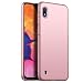 Produktbild Karomenic Plastik Hart PC Hülle kompatibel mit Samsung Galaxy A10 Schutzhülle Ultra Dünn Anti-Scratch Handyhülle Anti-Fingerabdruck Stoßdämpfend Hardcase Bumper Cover Tasche Schale,Roségold