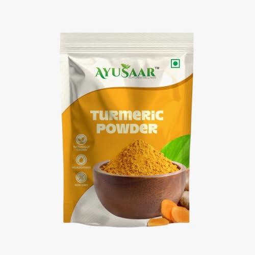 Image of Organic Turmeric Powder 100g | Pure Haldi Powder with Natural Oils | High Curcumin Ayurvedic Spice | Supports Immunity, Antioxidant Defense & Balance | Natural Superfood