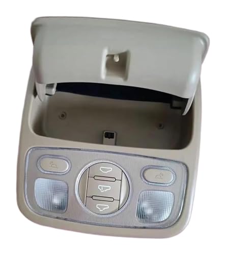 Consola de Techo Delantero para Kia Rondo Luz de Lectura Beige y Control Solar 2008