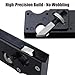 Chamfer Plane, Adjustable Wood Planer, Woodworking Hand Planer with 7x Cutter Heads & Auxiliary Locator for Quick Edge Trimmer Corner Cutter Flattening Tool