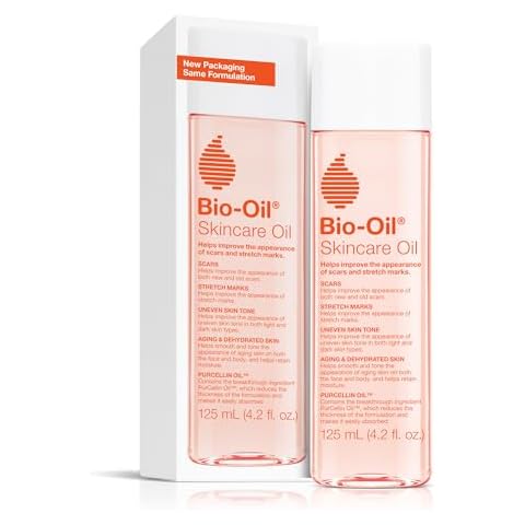 Bio-Oil Skincare Body Oil, Serum for Scars and Stretchmarks, Face Moisturizer Dry Skin, Non-Greasy, Dermatologist Recommended, Non-Comedogenic, For All Skin Types, with Vitamin A, E, 4.2 oz Cover