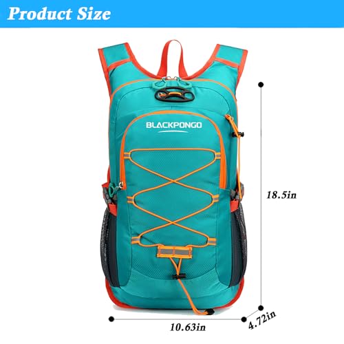 Mochila para ciclismo y senderismo 25L impermeable gris miniatura 5