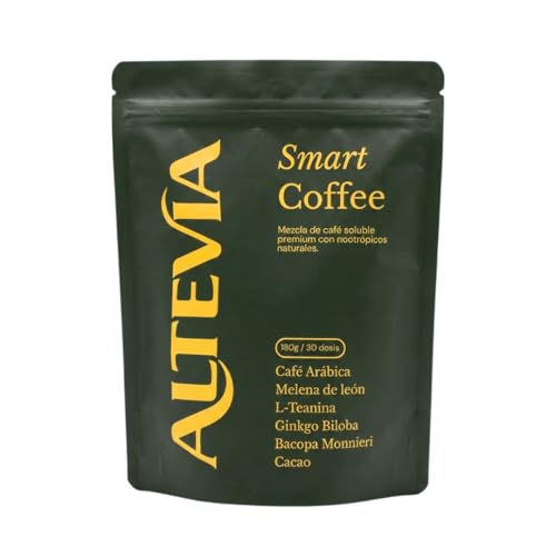 Altevia Smart Coffee, Mezcla de café con Setas y Plantas...