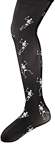 Country Kids Girls' Glow In The Dark Skeleton Tights