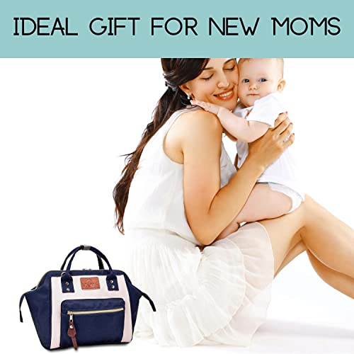 VISMIINTREND Mini Diaper Bag for Baby | Small Nappy Bags for Mother | Maternity Travel Handbag | Hospital Bags for Mom | Baby Shower Gift for Mom | Gifts for New Born Baby Boy Girl