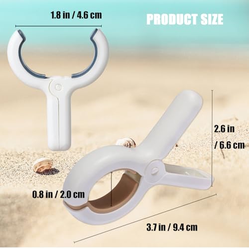 8 Pack Beach Towel Clips - 50% Off with Code OR94FU8N - Image 3